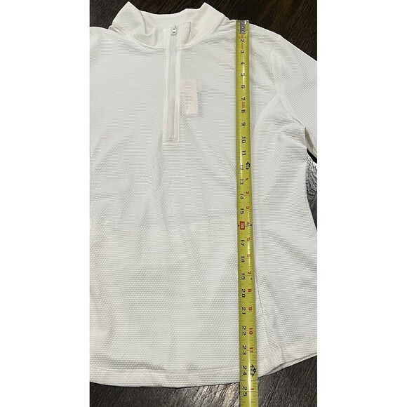 TOMMY BAHAMA 1/4 Zip Women’s Large UPF 50 Textured Active Golf Pullover Shirt - Picture 6 of 8
